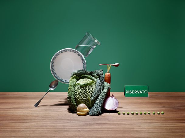 A Surreal Recipe “Book” Made Of Tenuously Balanced Ingredients