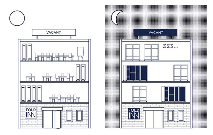This Portable Office Morphs Into A Bedroom