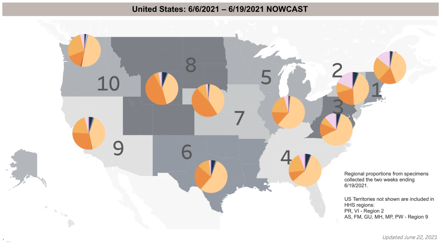 Delta variant in the U.S.—this CDC tracker and map shows